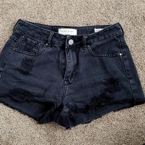 PacSun, black shorts, Size 24